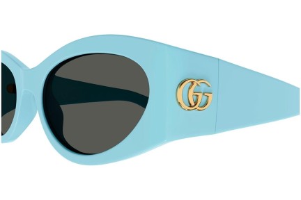 Zonnebril Gucci GG1401S 004 Cat Eye Blauw