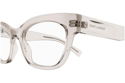 Brillen Saint Laurent SL643 008 Cat Eye Transparant