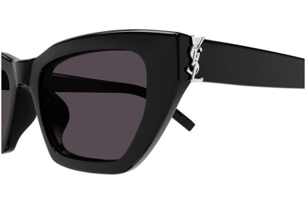 Zonnebril Saint Laurent SLM127/F 001 Cat Eye Zwart