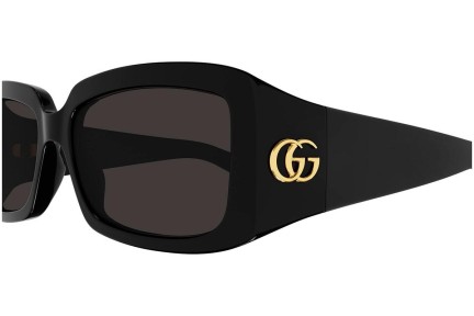 Zonnebril Gucci GG1403S 001 Rechthoekige Zwart