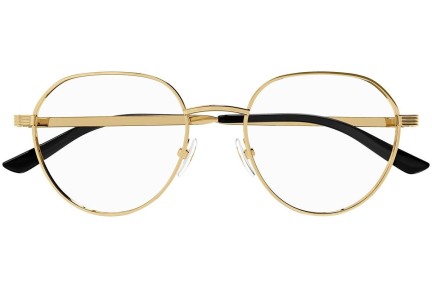 Brillen Gucci GG1458O 001 Ronde Goud