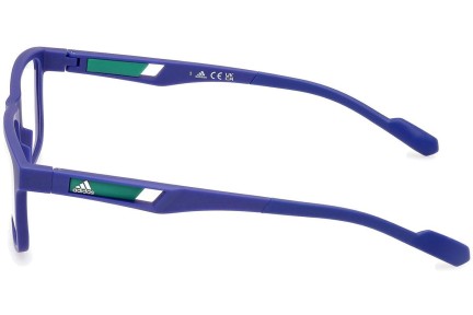 Brillen Adidas Sport SP5056 092 Rechthoekige Blauw