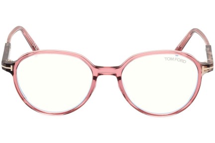 Brillen Tom Ford FT5910-B 072 Ronde Roze