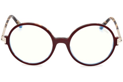 Brillen Tom Ford FT5914-B 071 Ronde Rood