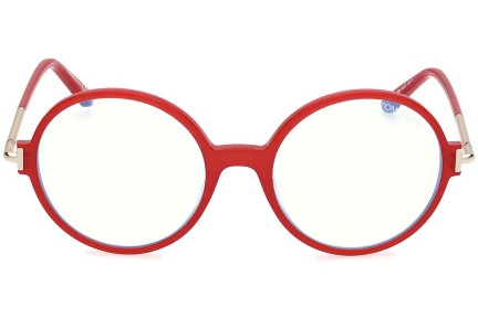 Brillen Tom Ford FT5914-B 066 Ronde Rood