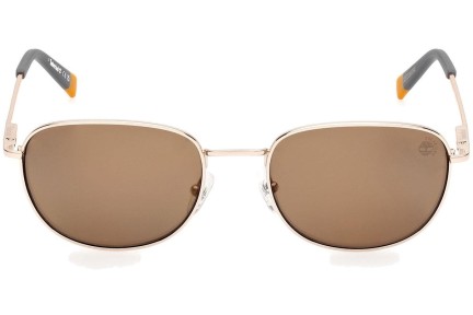 Zonnebril Timberland TB9339 32H Polarized Ovaal Goud