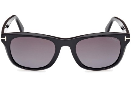 Zonnebril Tom Ford Kendel FT1076 01B Vierkant Zwart