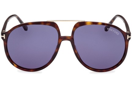 Zonnebril Tom Ford Archie FT1079 52V Pilot Havana