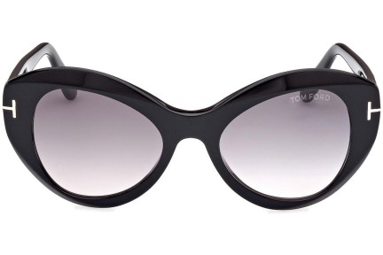 Zonnebril Tom Ford Guinevere FT1084 01B Cat Eye Zwart