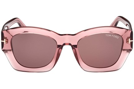 Zonnebril Tom Ford Guilliana FT1083 72E Vierkant Roze