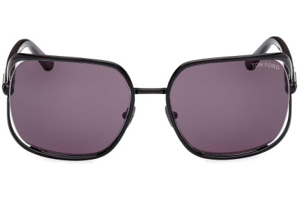 Zonnebril Tom Ford Goldie FT1092 01A Vierkant Zwart