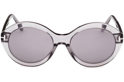 Zonnebril Tom Ford Seraphina FT1088 20C Ronde Grijs