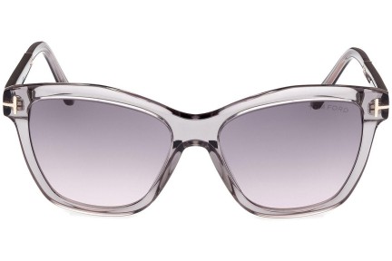 Zonnebril Tom Ford Lucia FT1087 20A Vierkant Grijs