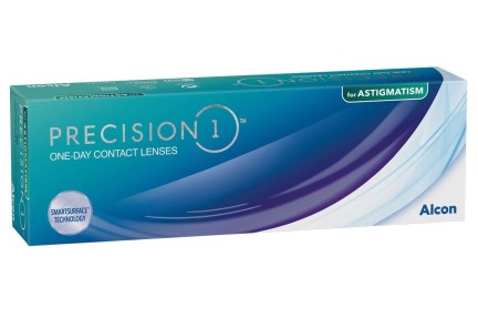 Contactlenzen Dagelijks Precision1 voor Astigmatisme (30 lenzen)