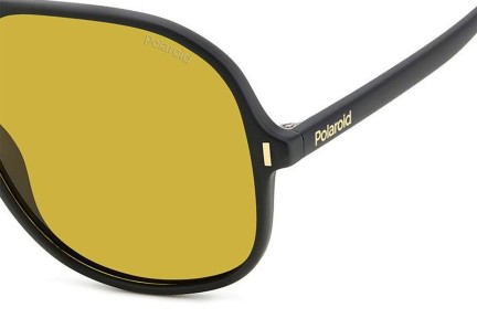 Zonnebril Polaroid PLD6217/S 003/MU Polarized Vierkant Zwart