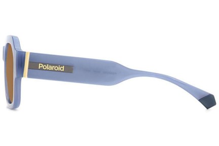 Zonnebril Polaroid PLD6212/S/X MVU/HE Polarized Rechthoekige Blauw