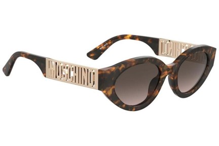 Zonnebril Moschino MOS160/S 086/HA Ovaal Havana