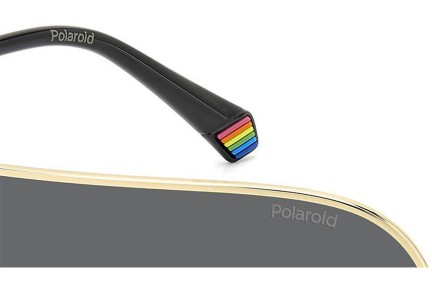 Zonnebril Polaroid PLD6222/S J5G/M9 Polarized Panorama | Shield Goud