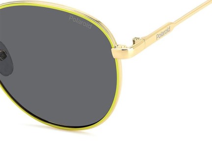 Zonnebril Polaroid PLD6215/S/X DYG/M9 Polarized Ronde Goud