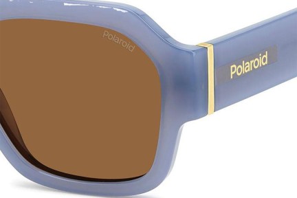 Zonnebril Polaroid PLD6212/S/X MVU/HE Polarized Rechthoekige Blauw