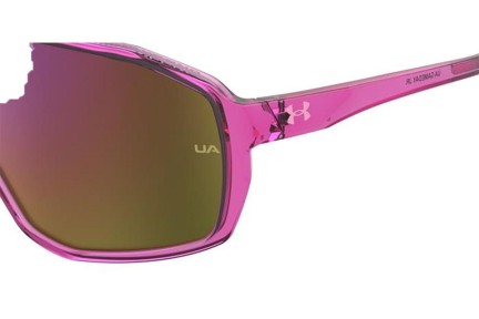 Zonnebril Under Armour UAGAMEDAYJR 3DV/34 Panorama | Shield Roze