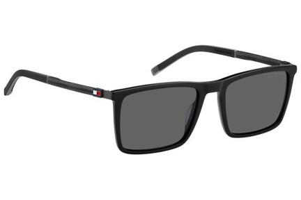 Zonnebril Tommy Hilfiger TH2077/S 807/M9 Polarized Rechthoekige Zwart