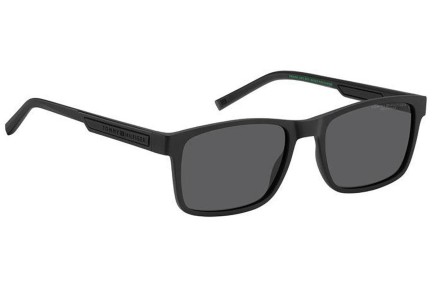 Zonnebril Tommy Hilfiger TH2089/S 003/M9 Polarized Rechthoekige Zwart