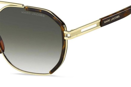 Zonnebril Marc Jacobs MARC749/S 06J/9K Vierkant Goud