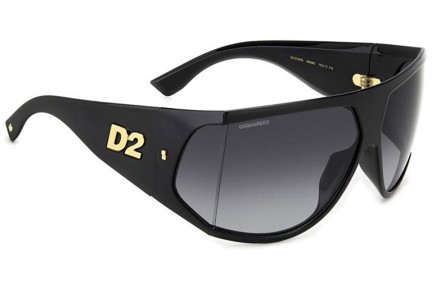 Zonnebril Dsquared2 D20124/S 2M2/9O Flat Top Zwart