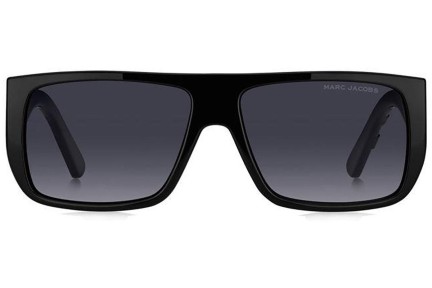 Zonnebril Marc Jacobs MARCLOGO096/S 80S/9O Flat Top Zwart