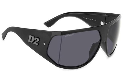 Zonnebril Dsquared2 D20124/S ANS/IR Flat Top Zwart