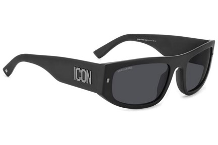 Zonnebril Dsquared2 ICON0016/S 003/IR Rechthoekige Zwart