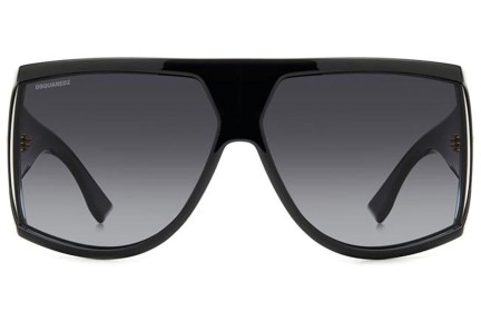 Zonnebril Dsquared2 D20124/S 2M2/9O Flat Top Zwart