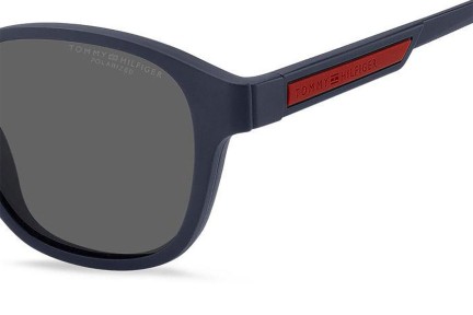 Brillen Tommy Hilfiger TH2085/CS FLL/M9 Polarized Rechthoekige Blauw