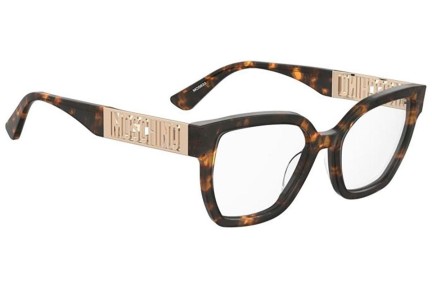 Brillen Moschino MOS633 086 Rechthoekige Havana