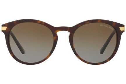 Zonnebril Michael Kors Adrianna III MK2023 3106T5 Polarized Ronde Havana