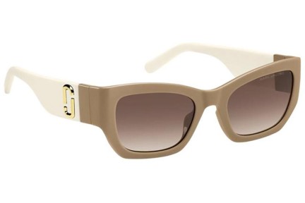 Zonnebril Marc Jacobs MARC723/S 10A/HA Rechthoekige Beige