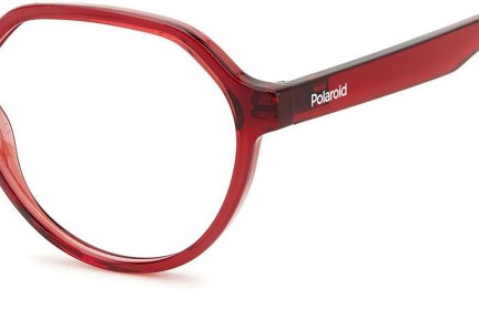 Brillen Polaroid Junior PLDD837 C9A Ronde Rood