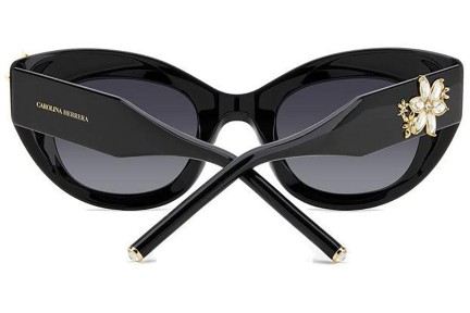 Zonnebril Carolina Herrera HER0215/S 807/9O Cat Eye Zwart