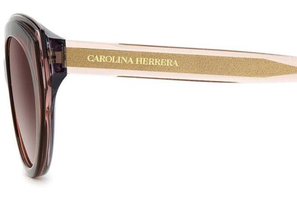 Zonnebril Carolina Herrera HER0250/S TUI/HA Cat Eye Beige