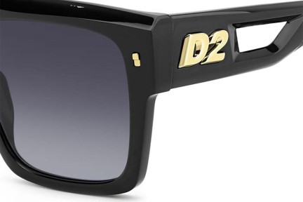 Zonnebril Dsquared2 D20127/S 807/9O Flat Top Zwart