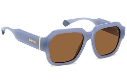 Zonnebril Polaroid PLD6212/S/X MVU/HE Polarized Rechthoekige Blauw