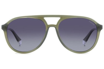 Zonnebril Polaroid PLD4162/S 1ED/WJ Polarized Pilot Groen