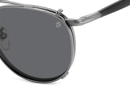 Brillen David Beckham DB1144/CS KJ1/M9 Polarized Ronde Grijs