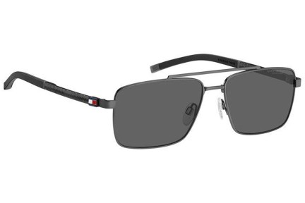 Zonnebril Tommy Hilfiger TH2078/S SVK/M9 Polarized Rechthoekige Grijs