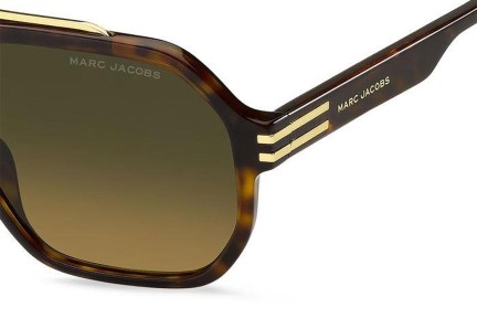 Zonnebril Marc Jacobs MARC753/S 086/SE Vierkant Havana