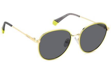 Zonnebril Polaroid PLD6215/S/X DYG/M9 Polarized Ronde Goud