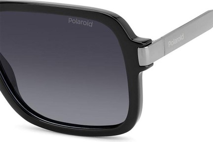 Zonnebril Polaroid PLD6220/S/X 807/WJ Polarized Rechthoekige Zwart