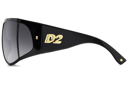 Zonnebril Dsquared2 D20124/S 2M2/9O Flat Top Zwart