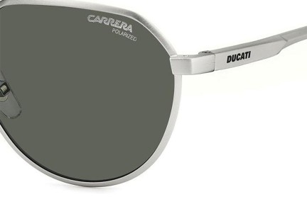 Zonnebril Carrera Ducati CARDUC036/S CTL/UC Polarized Ronde Zilver